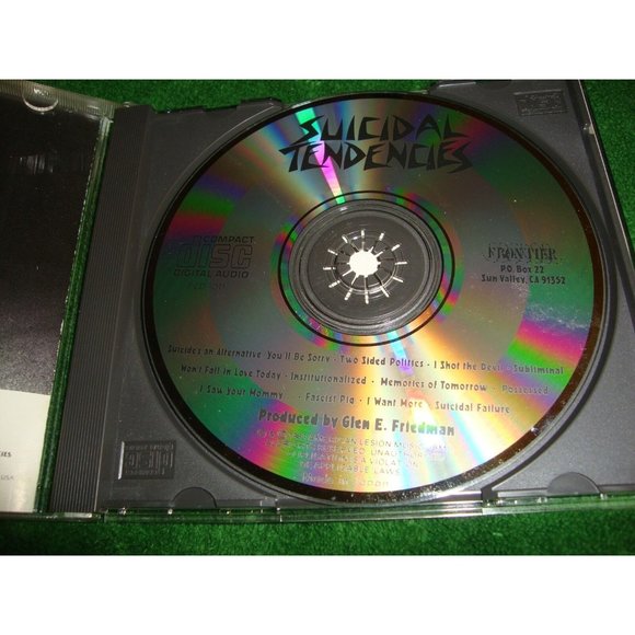 SUICIDAL TENDENCIES frontier cd FCD 1011 made in japan - Picture 4 of 5